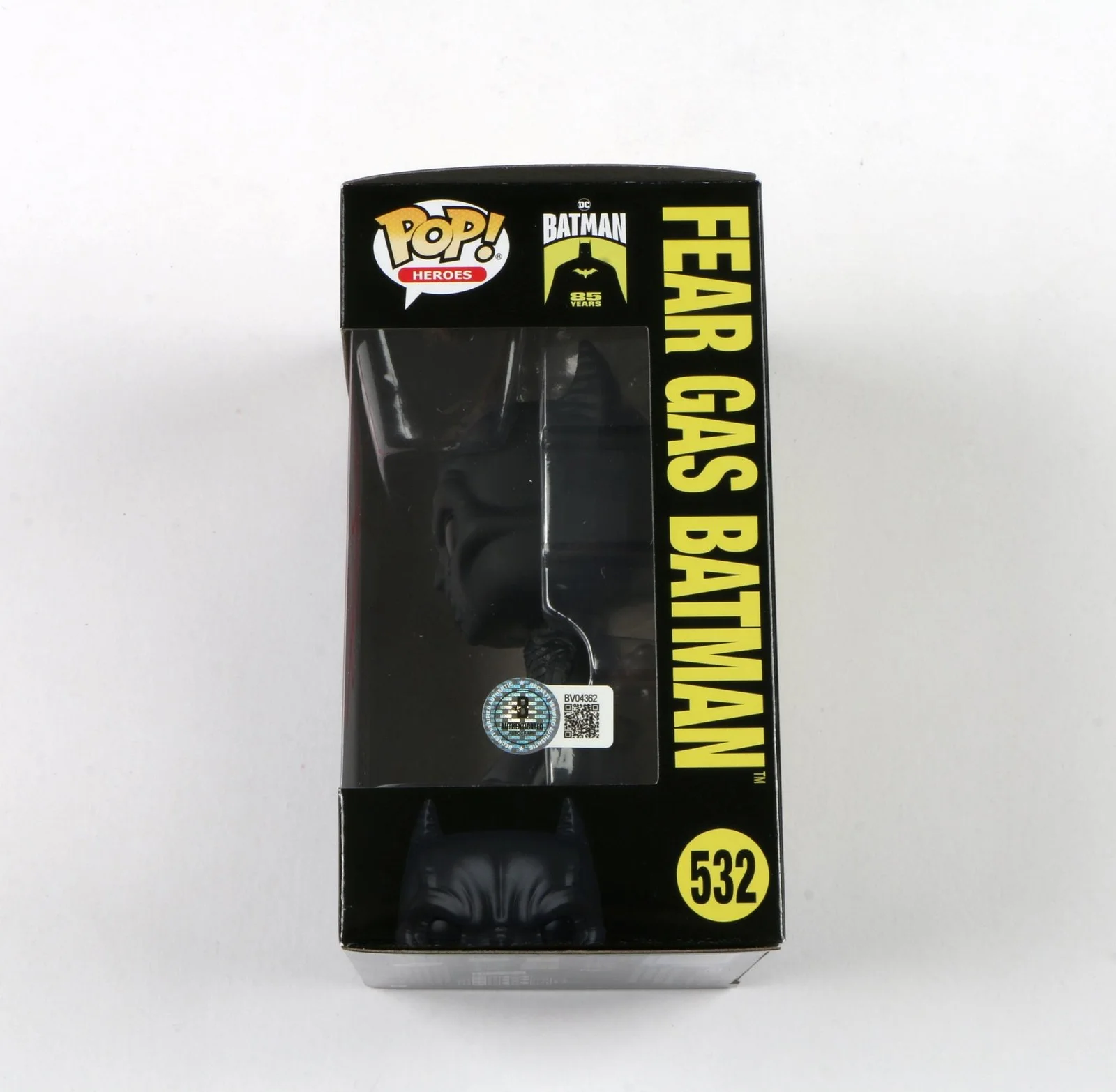 Christian Bale Signed Funko Pop 532 Fear Gas Batman Batman Begins Beckett, изображение 2