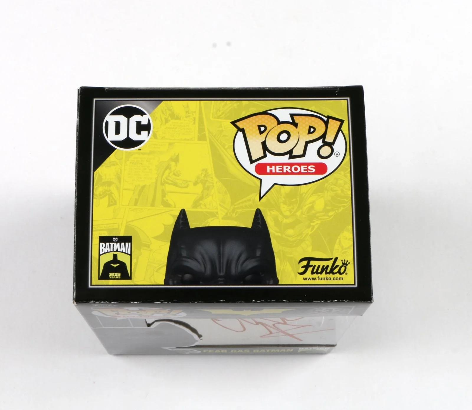 Christian Bale Signed Funko Pop 532 Fear Gas Batman Batman Begins Beckett, изображение 5