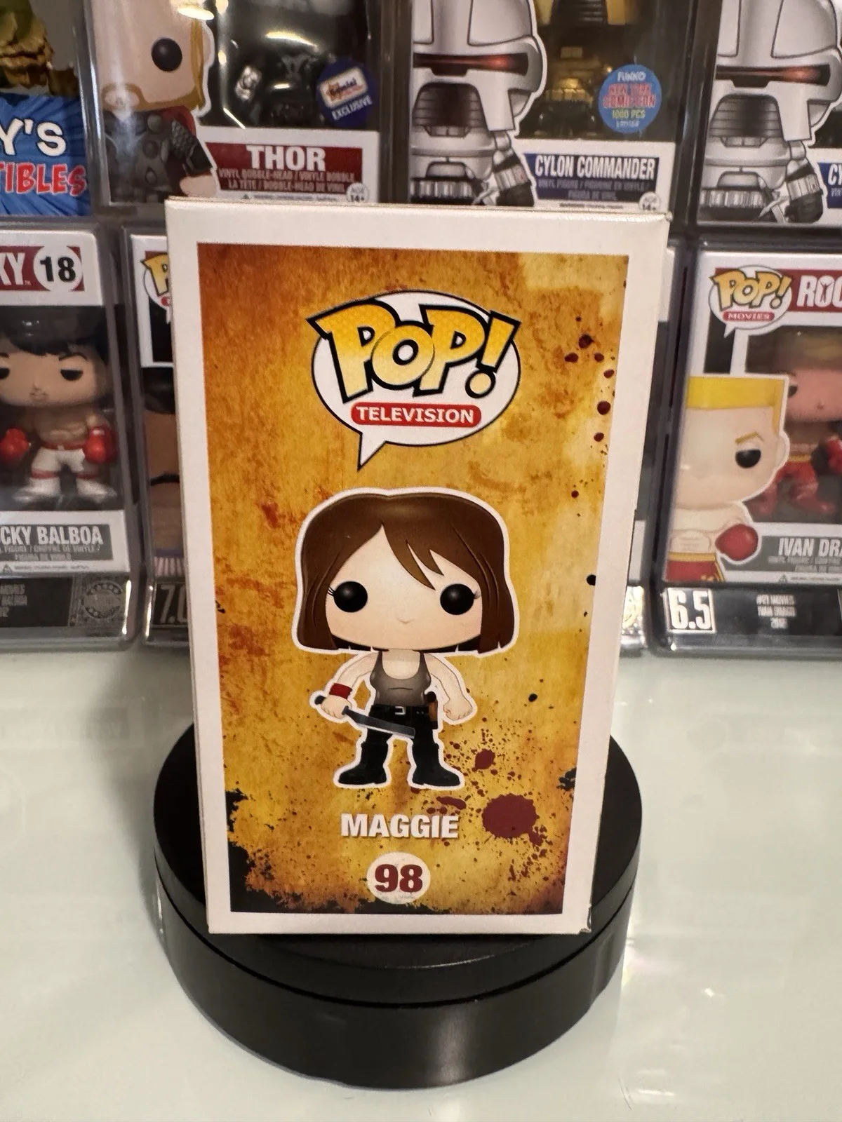 Lauren Cohan — Lauren Cohan Signed Autograph The Walking Dead Maggie Rhee Funko Pop Beckett COA, image 5