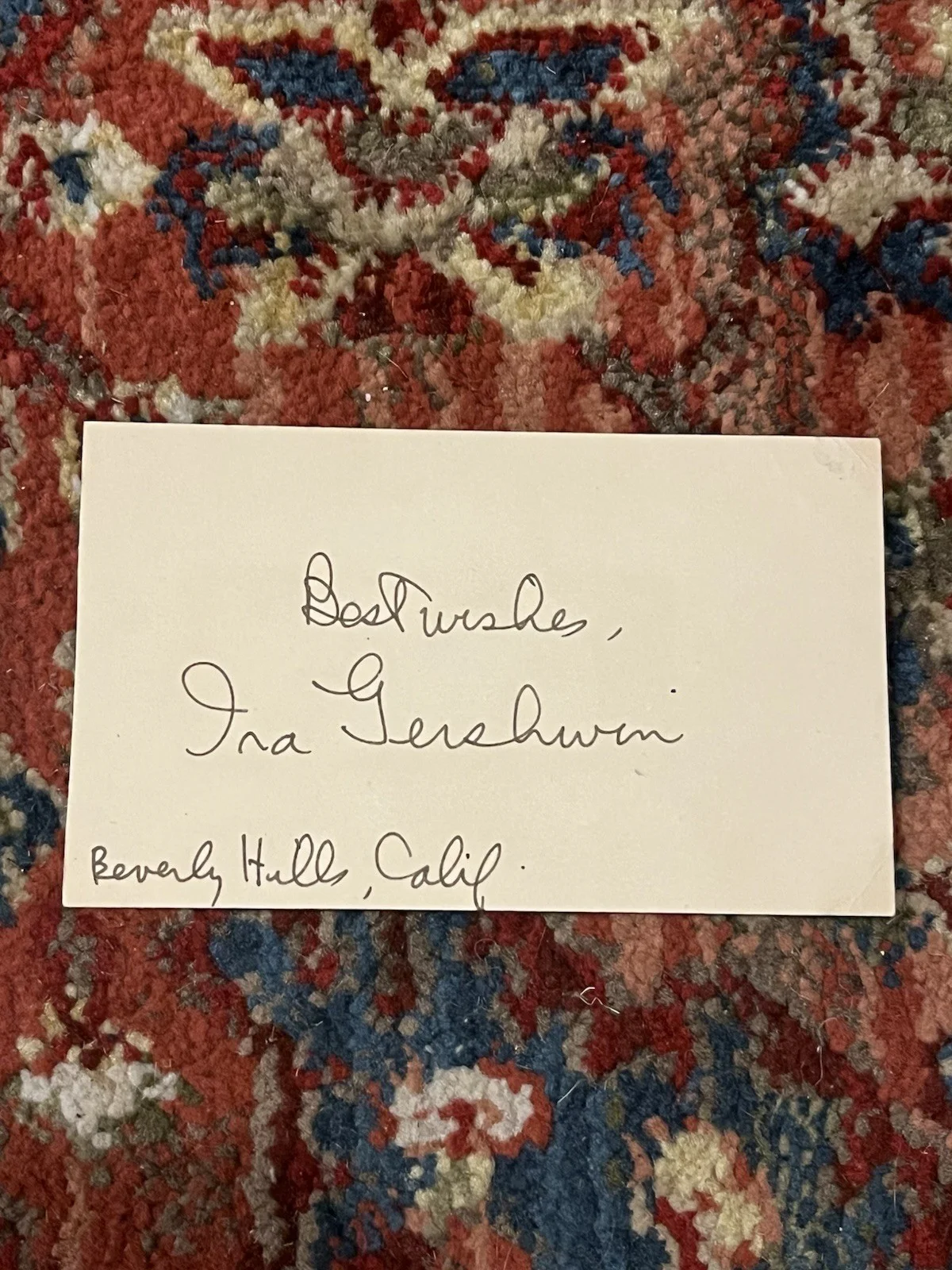 George Gershwin Signed Autograph Set With Ira Gershwin Songwriters Composer Rare, image 3
