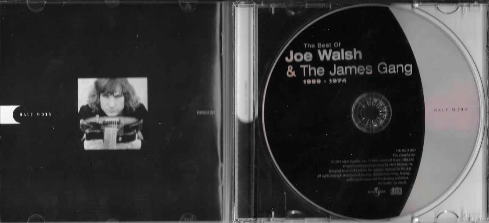 Joe Walsh — Joe Walsh & The James Gang cd included Autograph Signed music cd, image 2