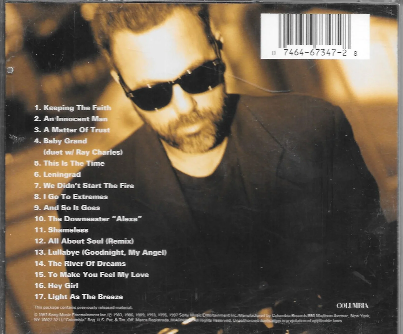 Billy Joel — Billy Joel Greatest Hits Volume III cd included Autograph Signed music cd, изображение 3