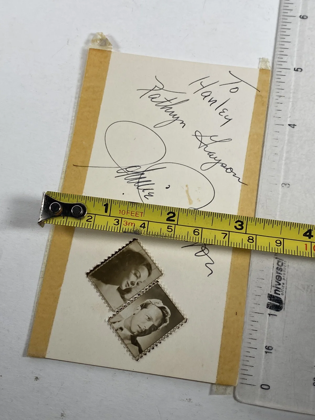 Kathryn Grayson — Kathryn Grayson & Johnnie Johnston Signed Autographed Vintage Album Page Photos, изображение 5