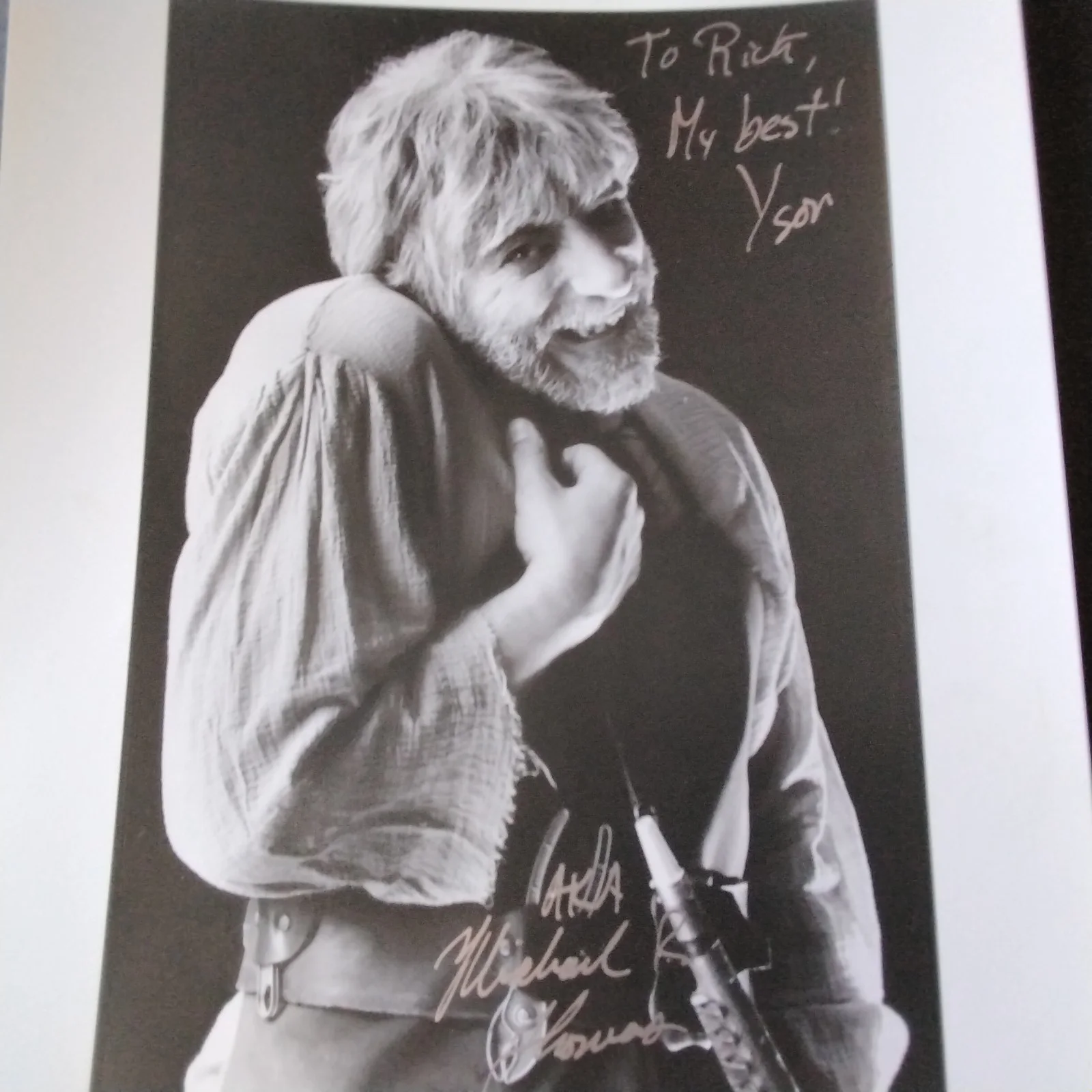Michael R Thomas Signed Photo Movie TV MakeUp Artist The Wiz SNL The Coneheads, изображение 2