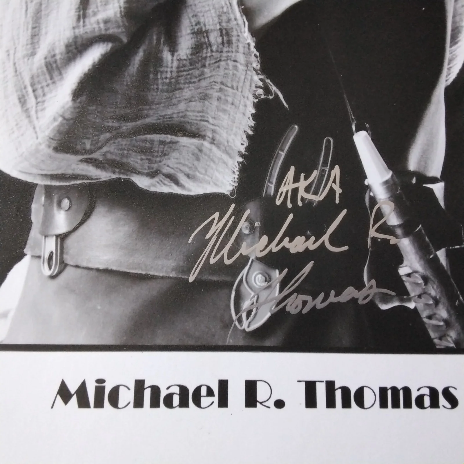 Michael R Thomas Signed Photo Movie TV MakeUp Artist The Wiz SNL The Coneheads, изображение 5