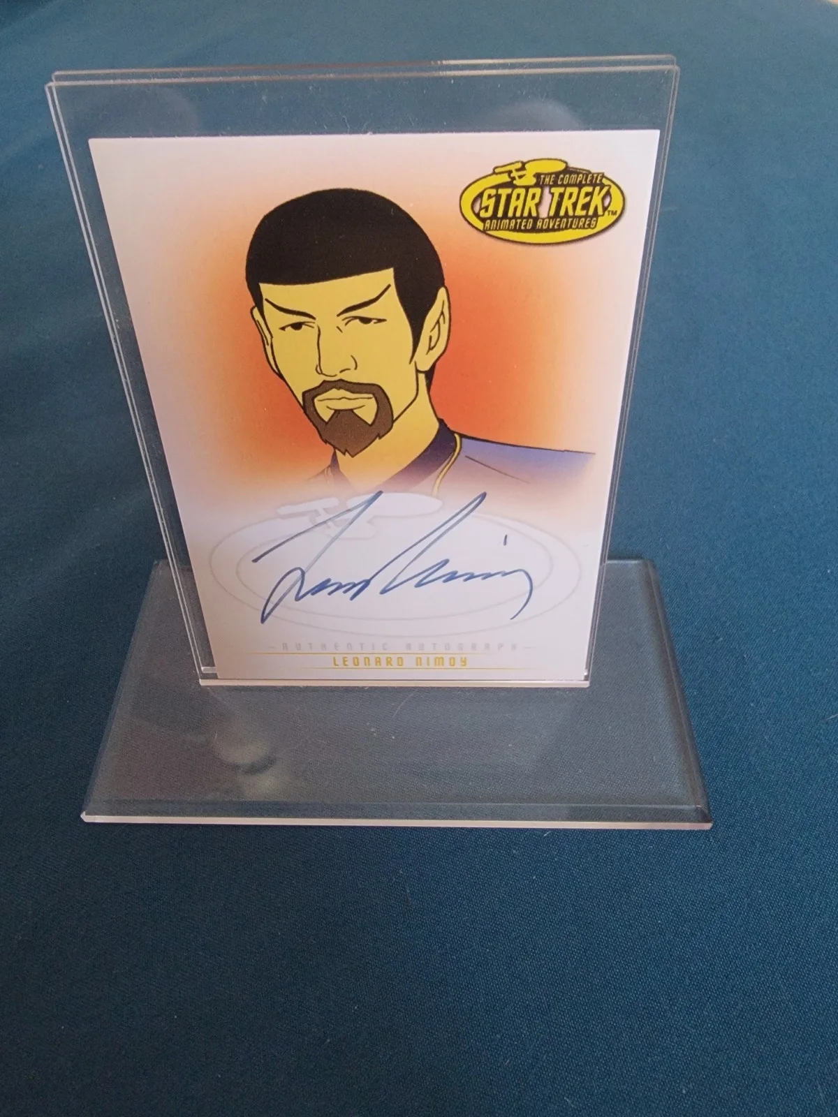 Lenard Nimoy Autographed Card, image 3