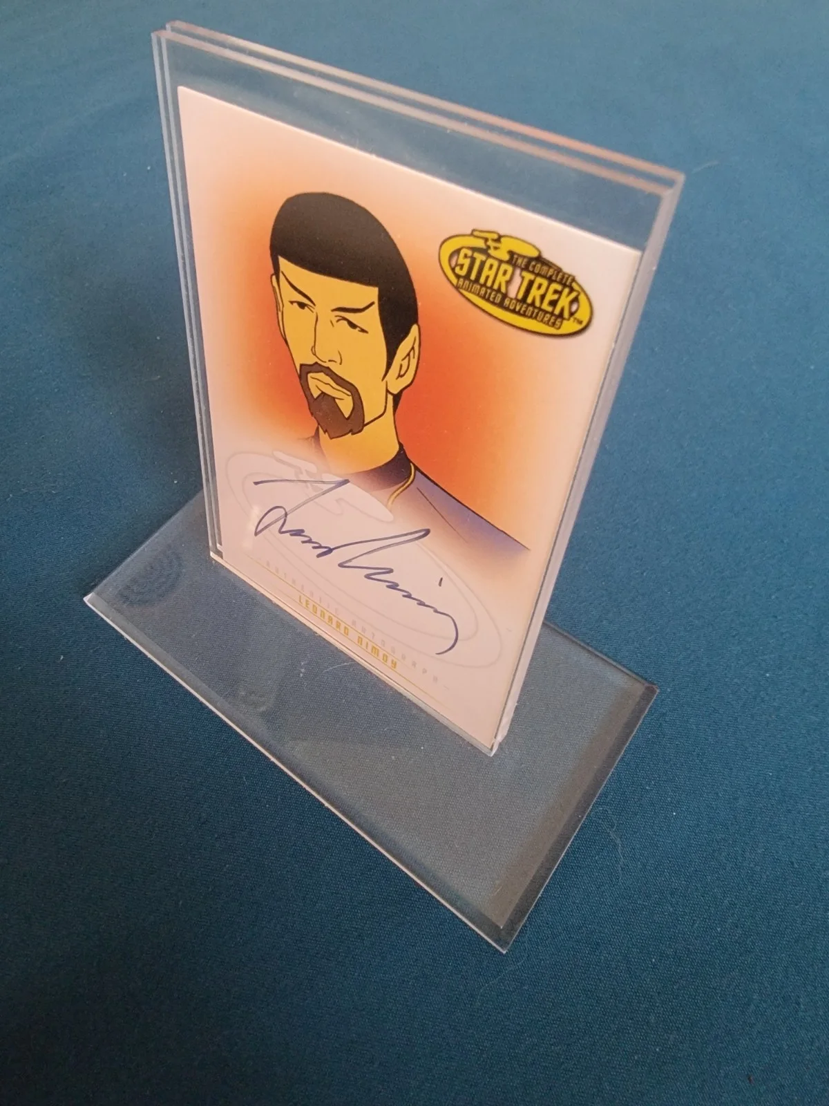 Lenard Nimoy Autographed Card, image 4