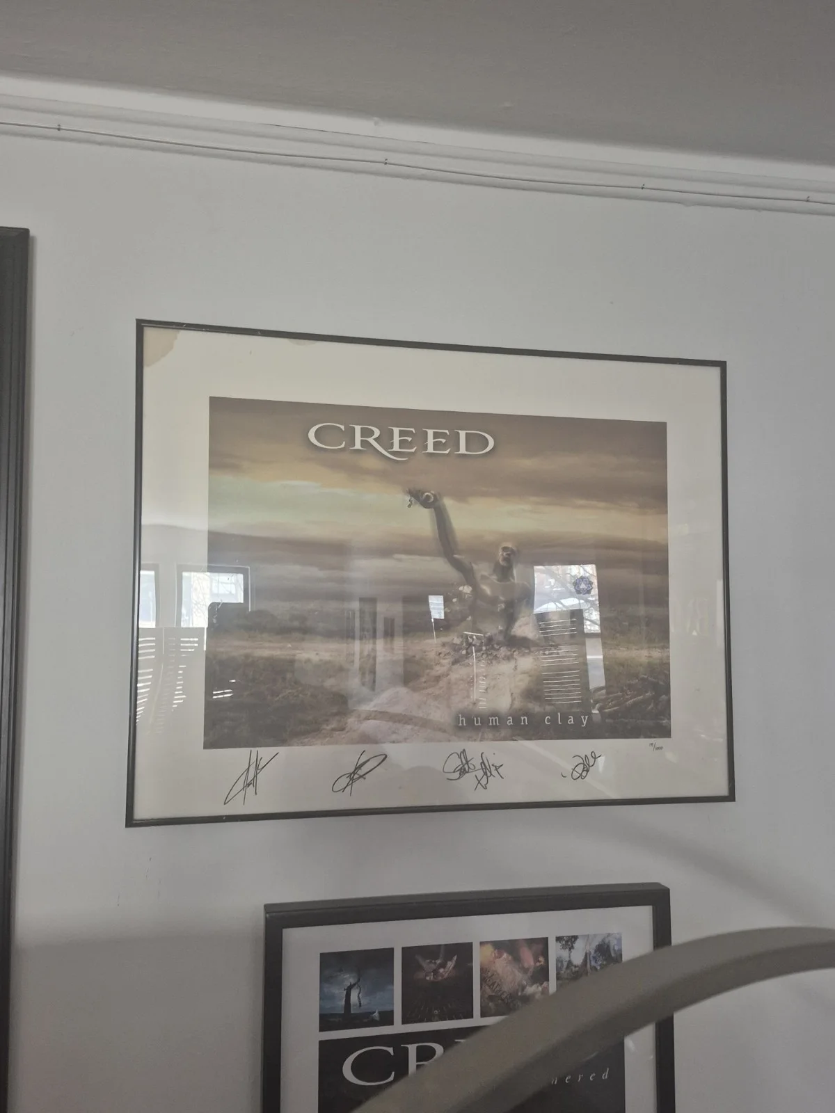 Creed SIGNED Memorabilia- human clay, image 2