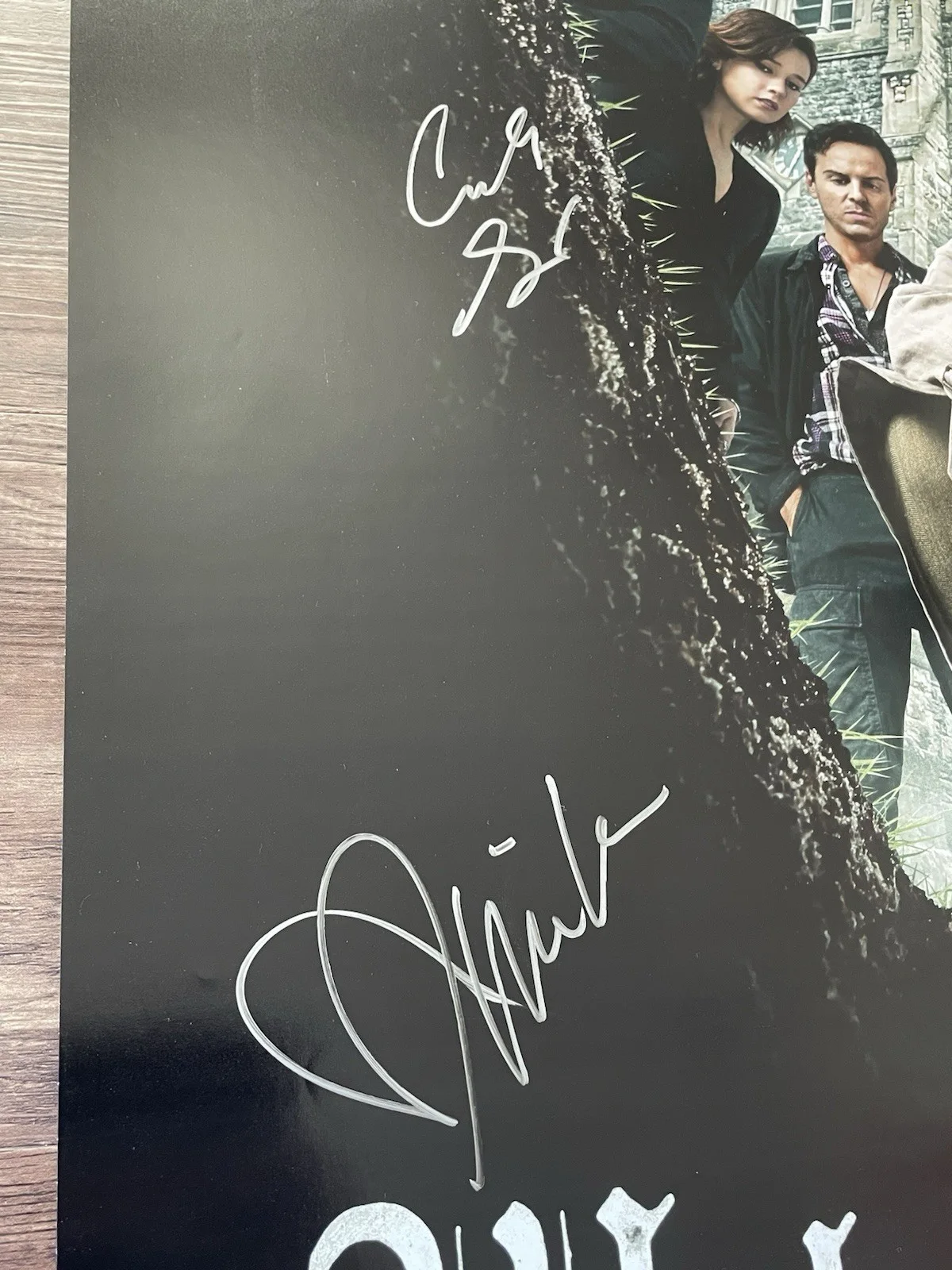 Official Signed Wake Up Dead Man Knives Out 27x40 Double Sided, image 2