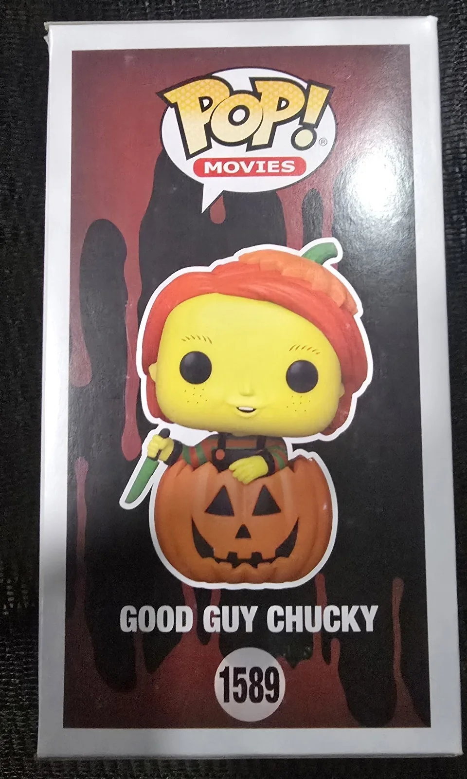 CHRIS SARANDON — Chris Sarandon Signed Good Guy Chucky FUNKO #1589 OCCM COA Childs Play, изображение 4
