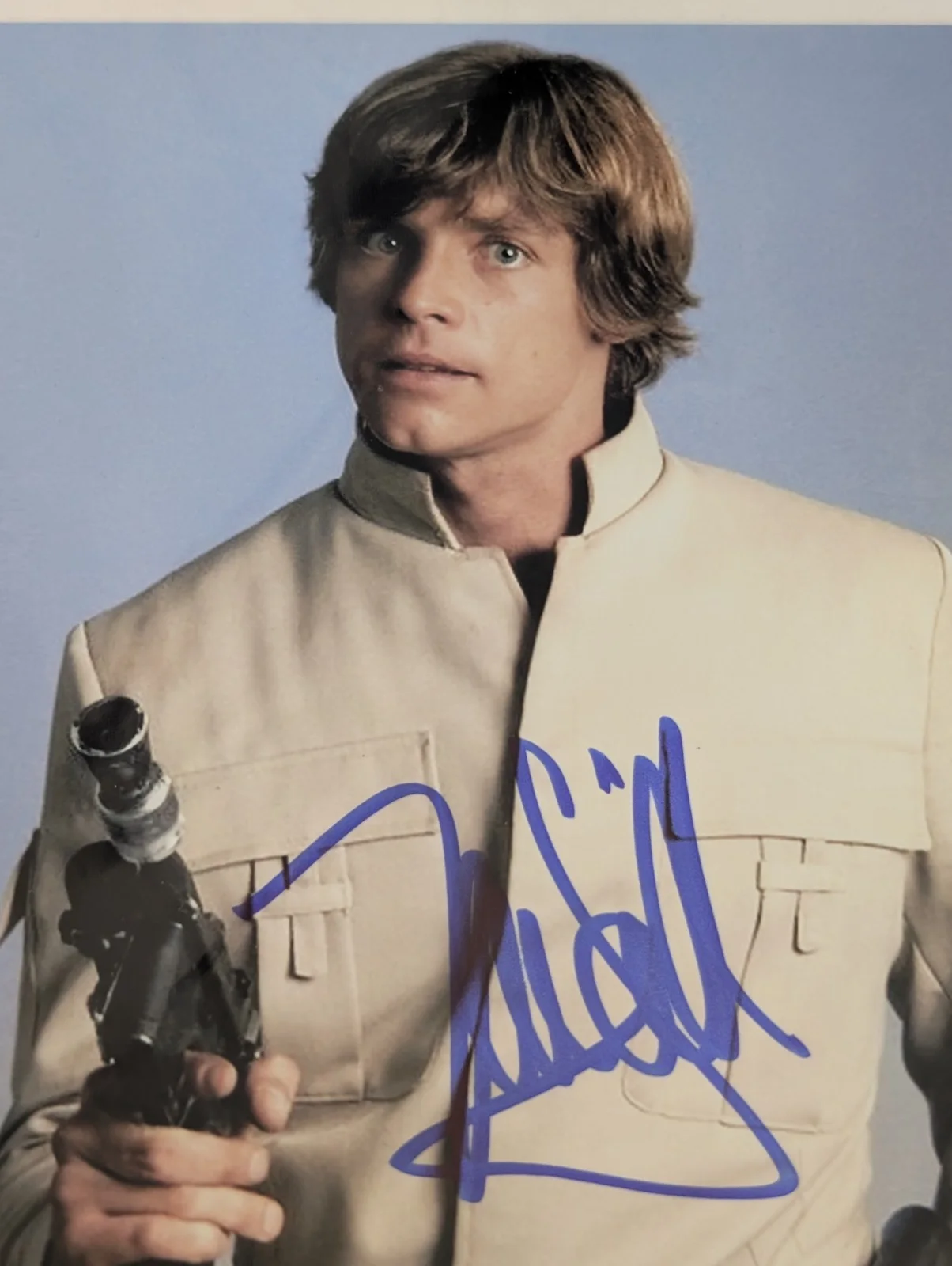Mark Hamill Signed 8x10 Photo - Luke Skywalker Bespin Outfit - Star Wars - VS..., image 3