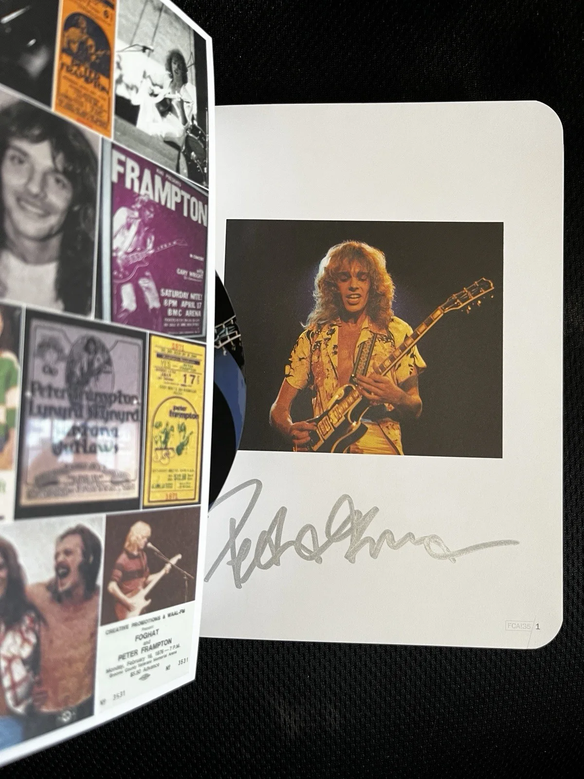 Peter Frampton - signed FCA35 Tour Booklet, image 3