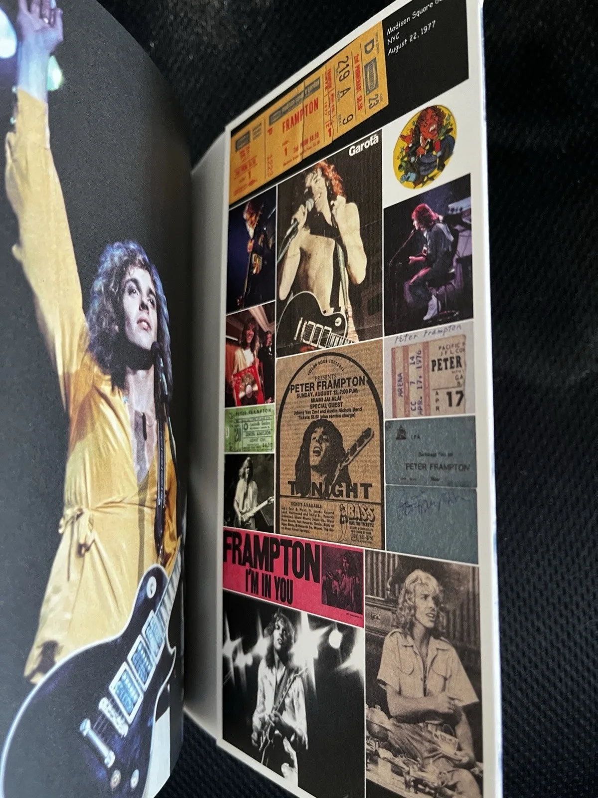 Peter Frampton - signed FCA35 Tour Booklet, image 4
