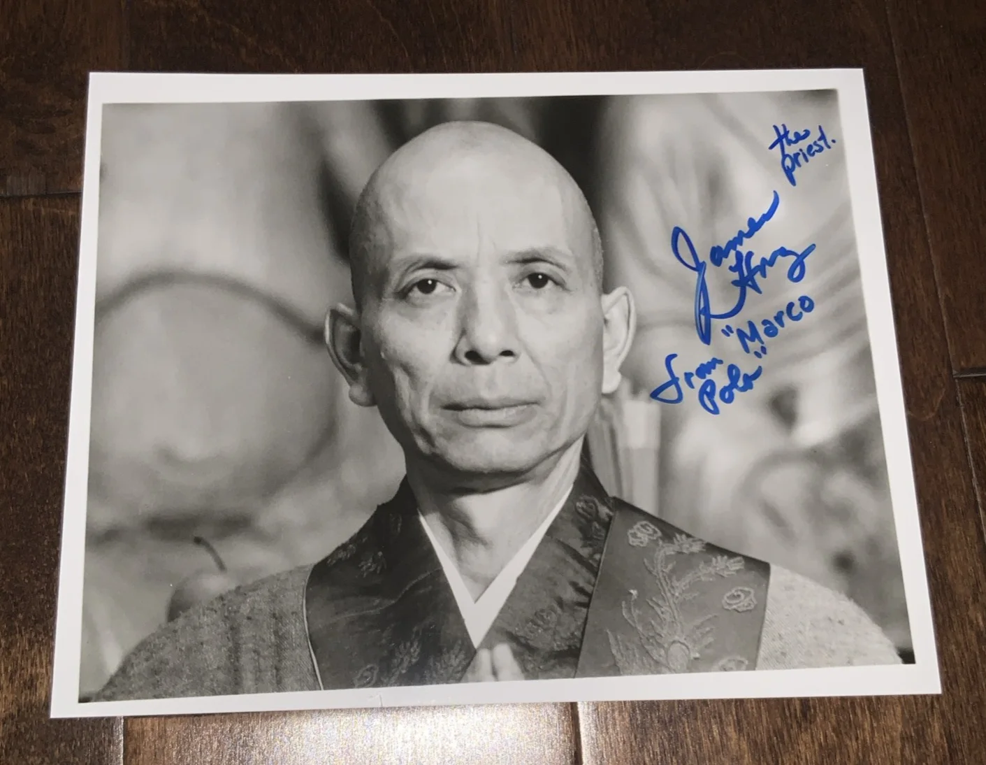 James Hong — James Hong MARCO POLO Signed 8x10 Photo MEGACON Orlando 2010 RARE