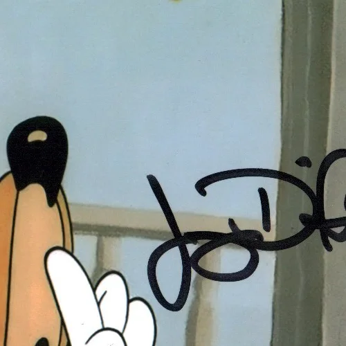Joey D'Auria — Joey D'Auria Droopy 8x10 Signed Photo JSA Certified Autograph, изображение 2