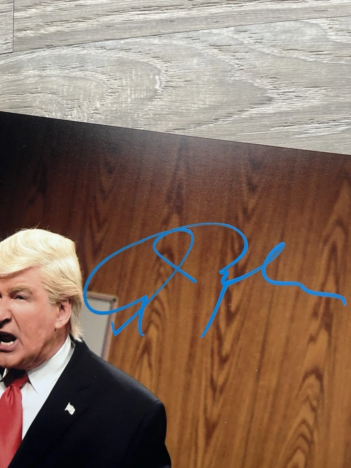 Alec Baldwin — Alec Baldwin Signed SNL Donald Trump 11x14 Photo JSA COA Saturday Night Live, image 4
