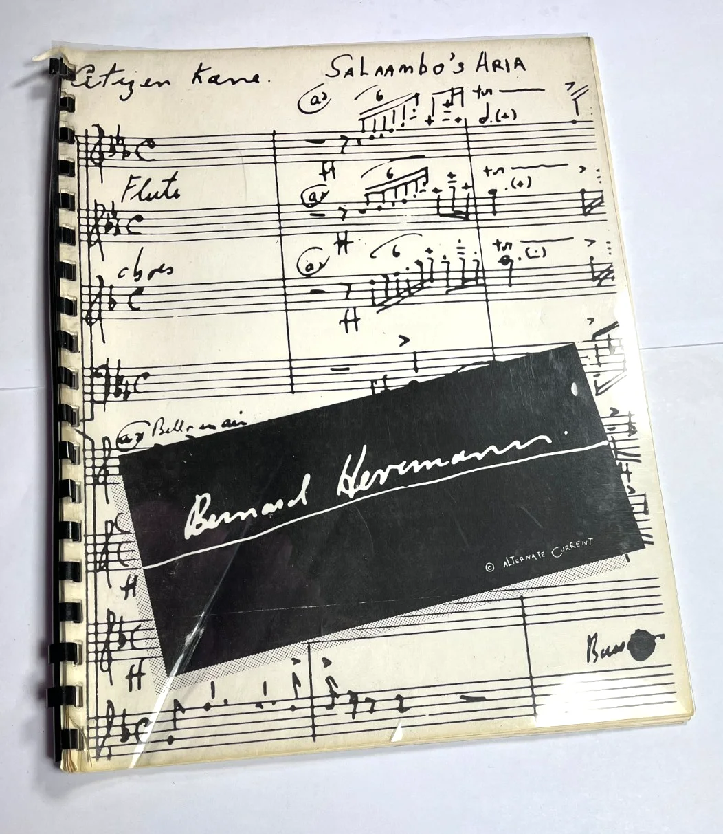 Music For The Movies: Bernard Herrmann ©1991 Pre-Production Alternate Current, image 3