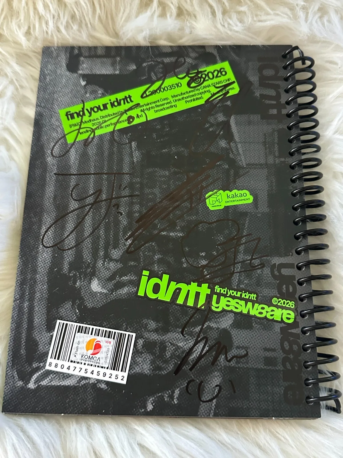 idntt - ALL MEMBER Autograph(Signed) PROMO ALBUM KPOP, изображение 4