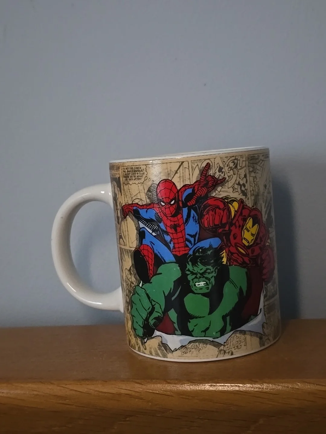 Hulk, Spiderman, Iron Man Marvel Comics Coffee Mug Tea Cup, image 3