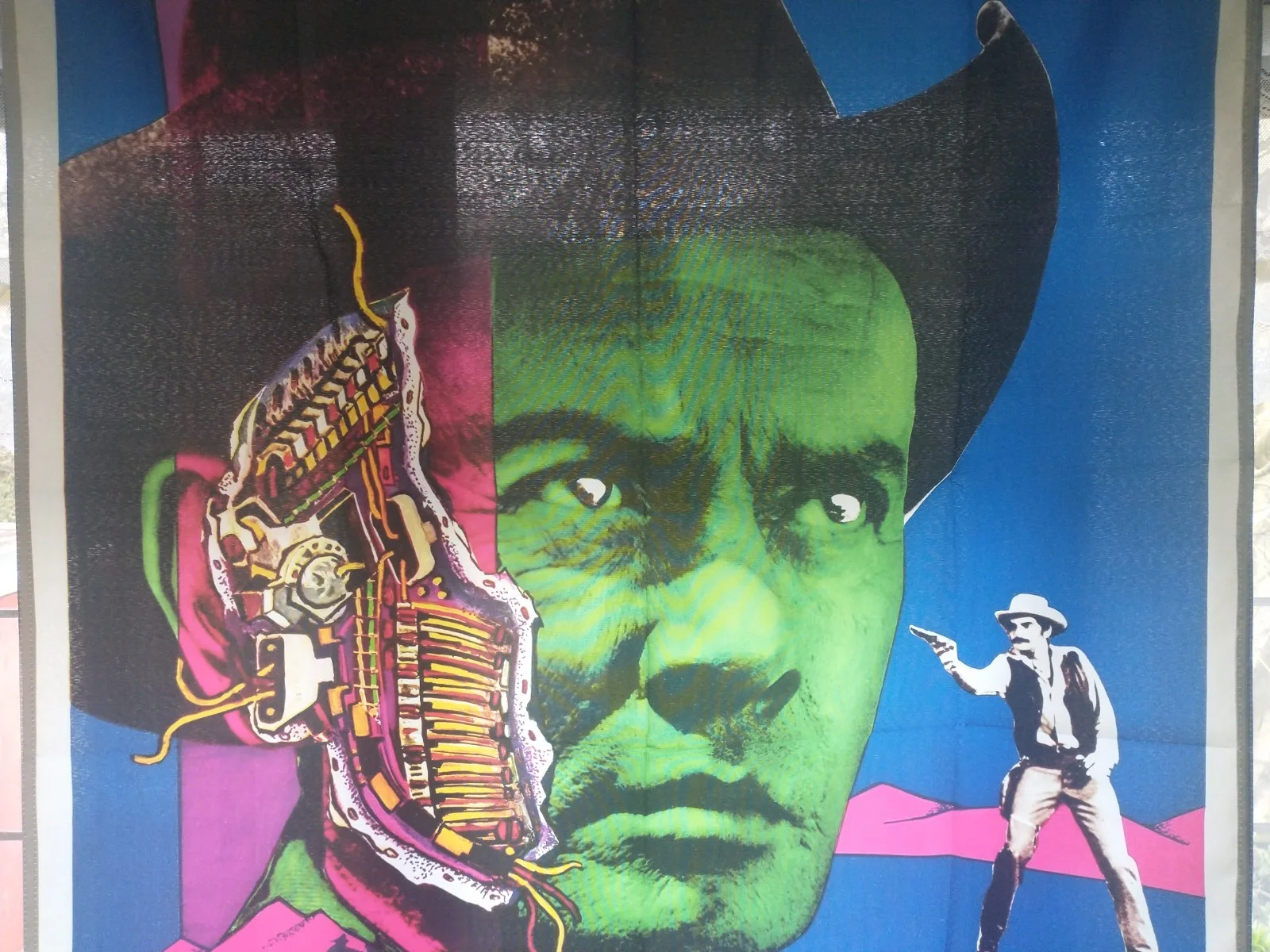 Westworld - Belgian Promo Poster Artwork of the 1973 Film as a Large Flag, изображение 3