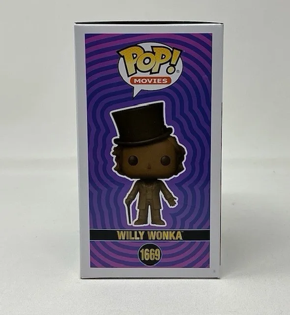 Julie Dawn Cole Signed Willy Wonka & The Chocolate Factory Funko Pop #1669 OC, изображение 3