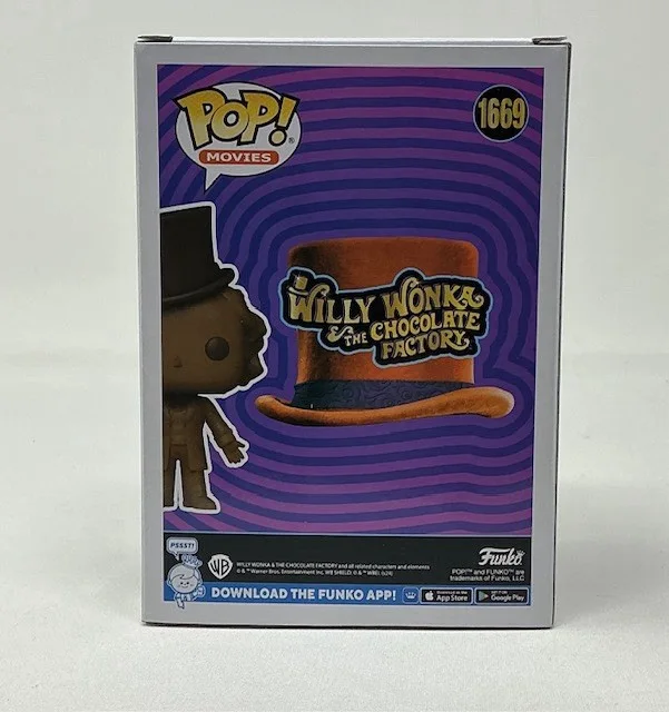 Julie Dawn Cole Signed Willy Wonka & The Chocolate Factory Funko Pop #1669 OC, изображение 4