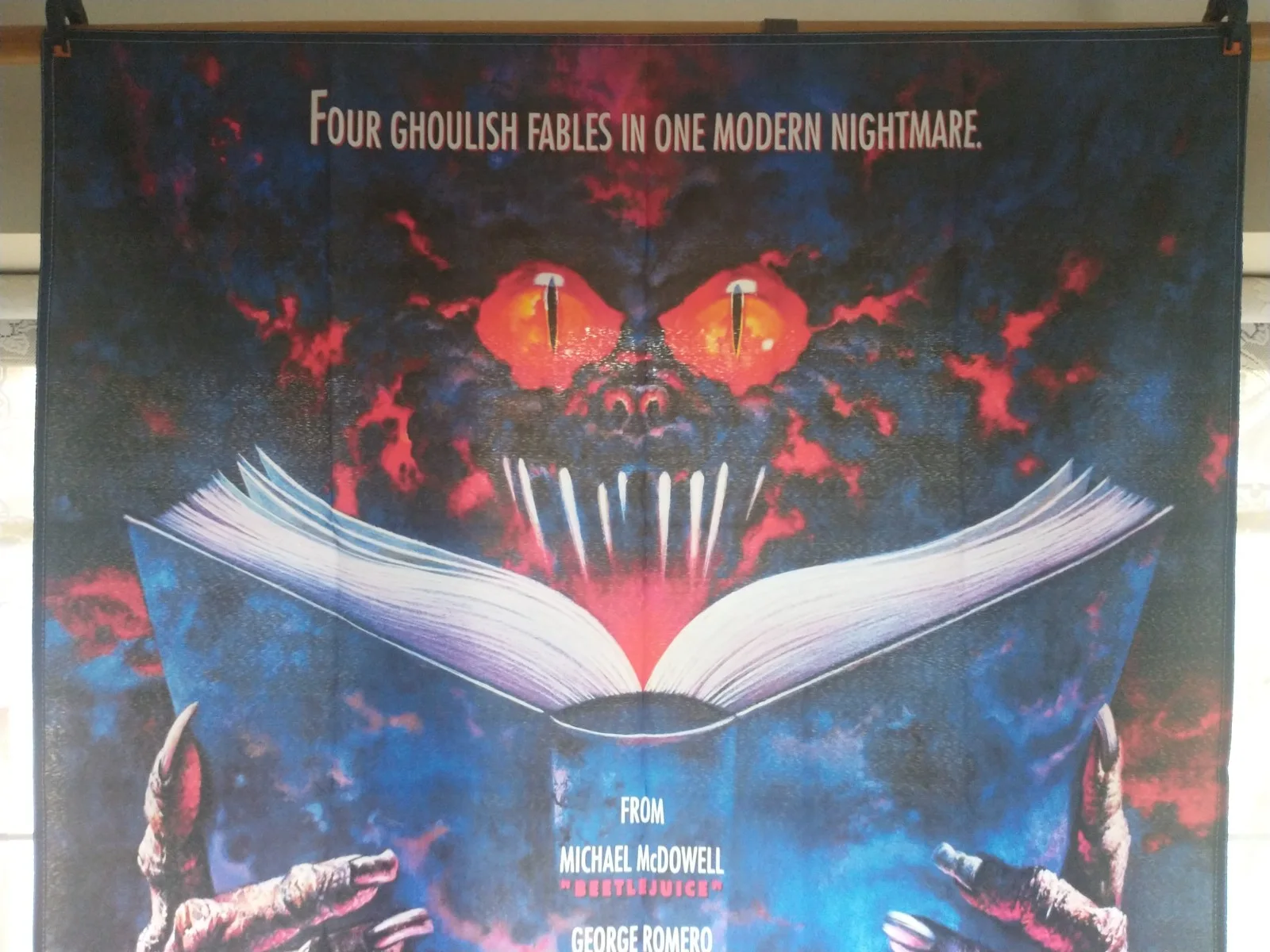 Tales from the Darkside: The Movie, Promo Artwork 1990 Film as a Large Flag, изображение 2
