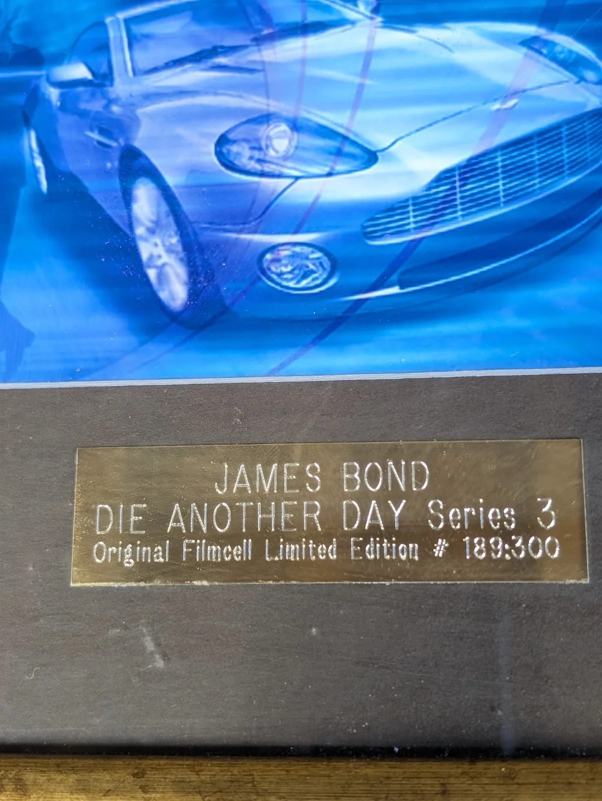 007 JAMES BOND DIE ANOTHER DAY Film Cell With Certificate, image 2