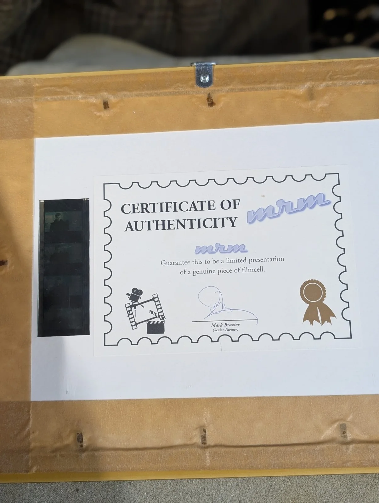 007 JAMES BOND DIE ANOTHER DAY Film Cell With Certificate, image 5
