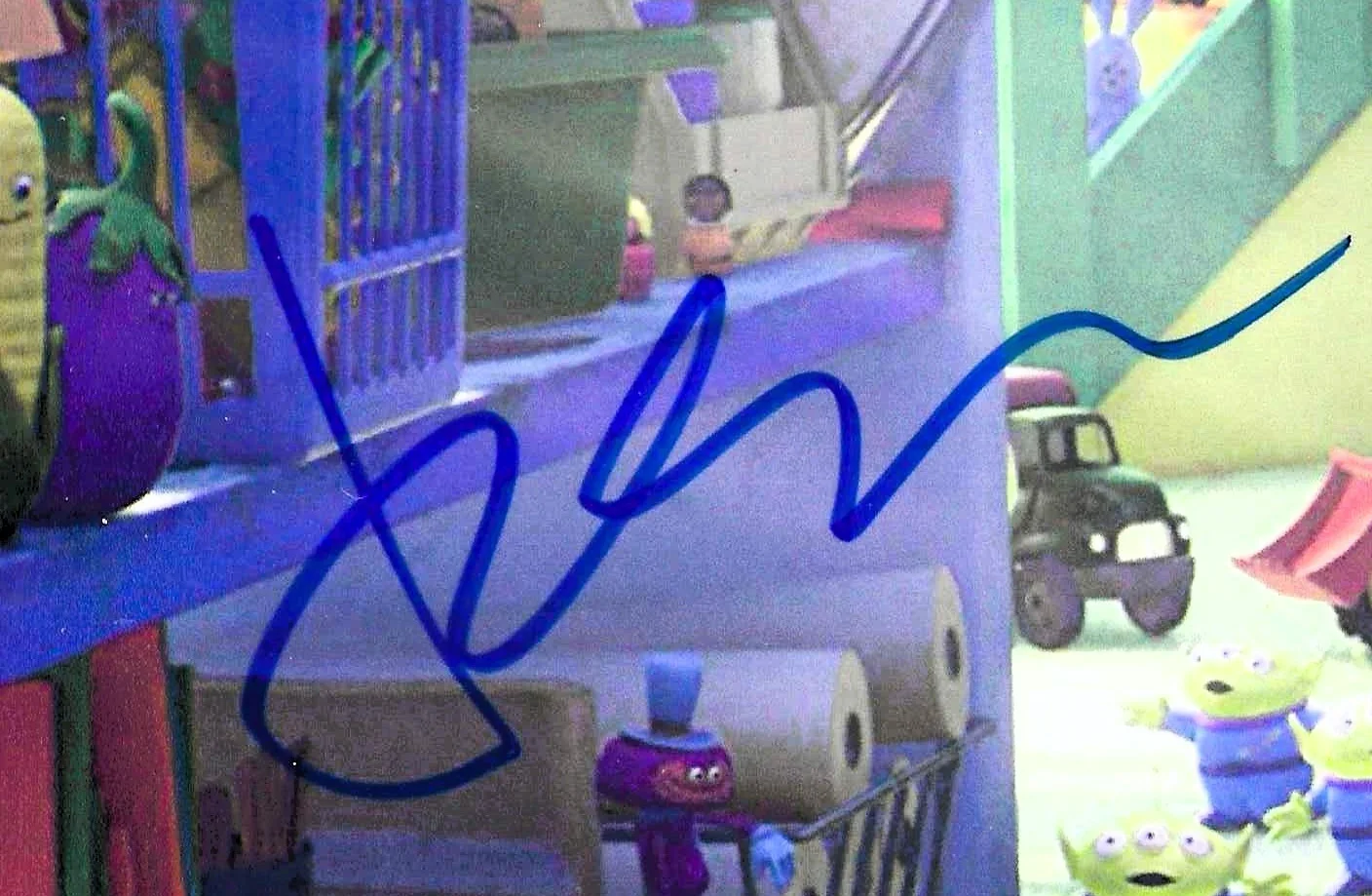 Tom Hanks, Allen, Benson, Keaton — TOY STORY 3 AUTOGRAPHED w. COA 8 ¼ X 11 ¾ inc. Tom Hanks, Tim Allen, Keaton ++, изображение 4