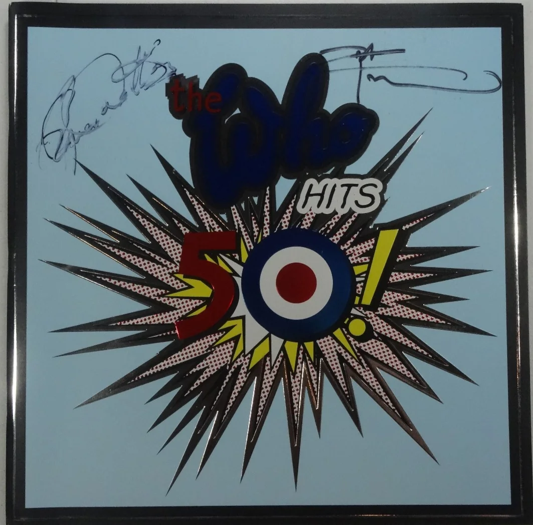 SIGNED THE WHO AUTOGRAPHED 50 TOUR PROGRAM CERTIFIED AUTHENTIC JSA COA XX55189, image 2