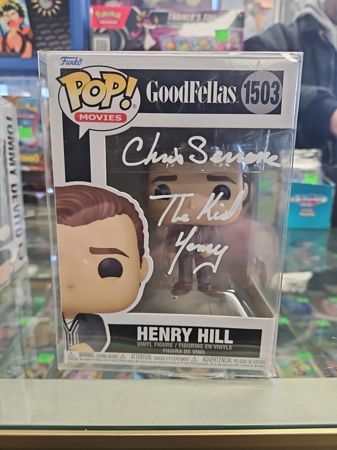 JSA COA Joseph D’onofrio Signed Goodfellas Set Funko Young Tommy & Henry, image 2
