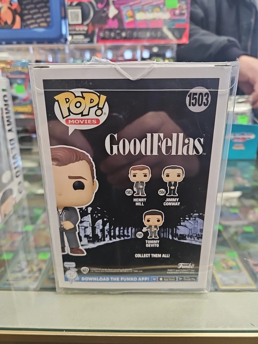JSA COA Joseph D’onofrio Signed Goodfellas Set Funko Young Tommy & Henry, image 4