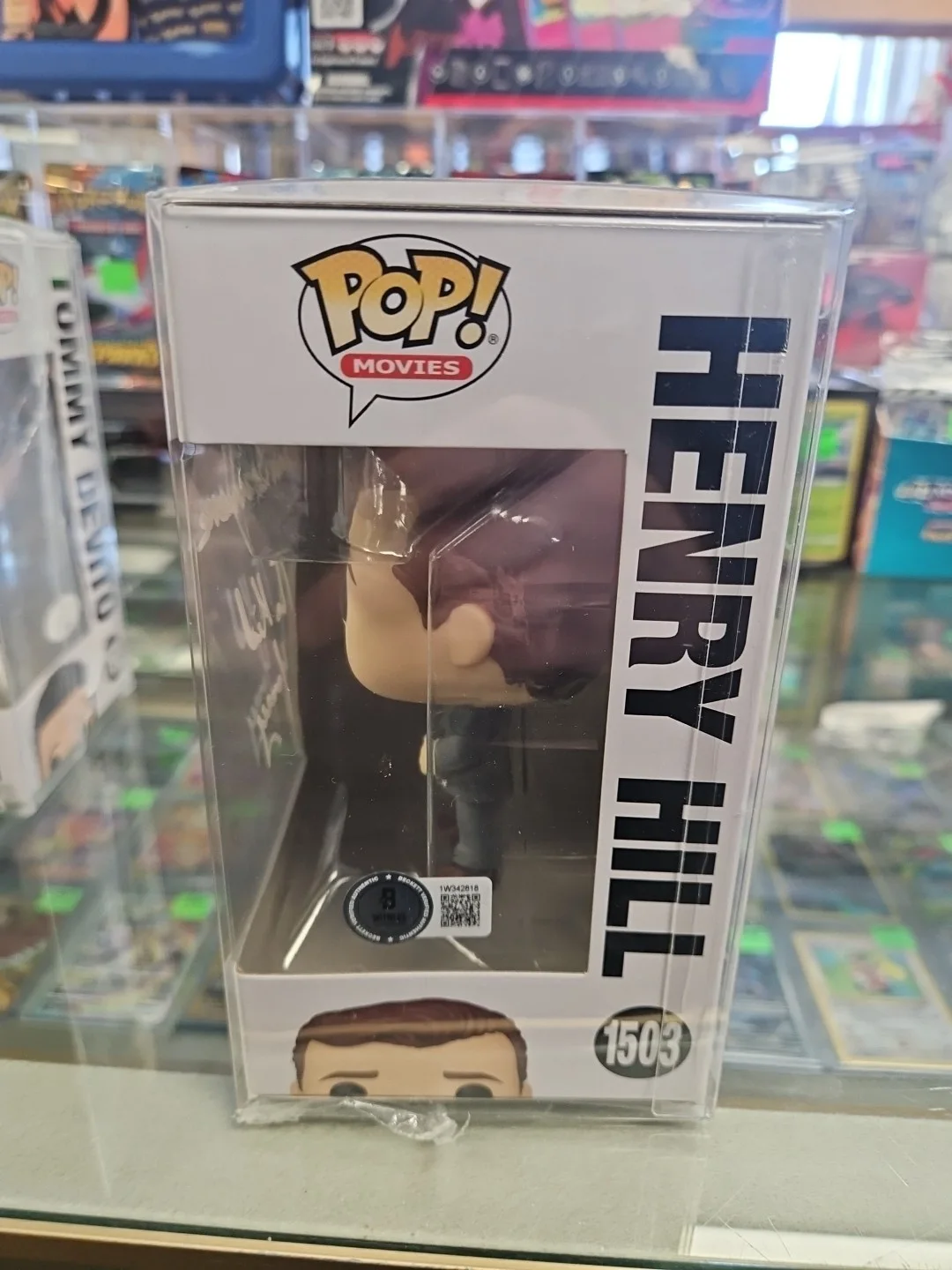 JSA COA Joseph D’onofrio Signed Goodfellas Set Funko Young Tommy & Henry, image 5