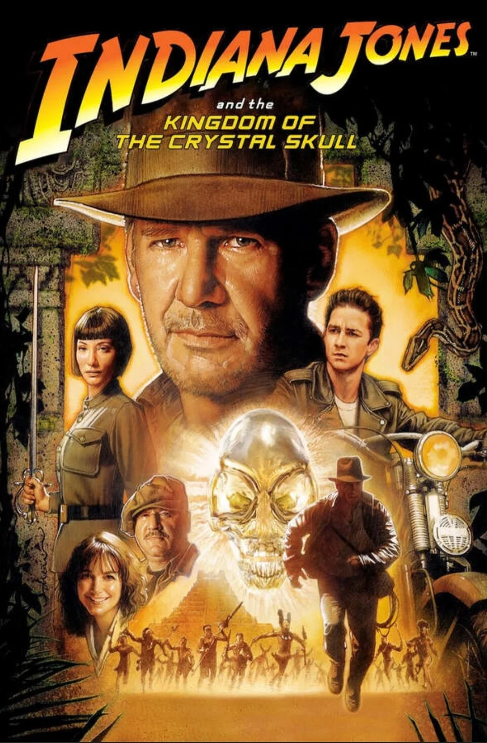 Indiana Jones & The Kingdom Of The Crystal Skull 2008 Unmounted 35mm Film Cells, изображение 2
