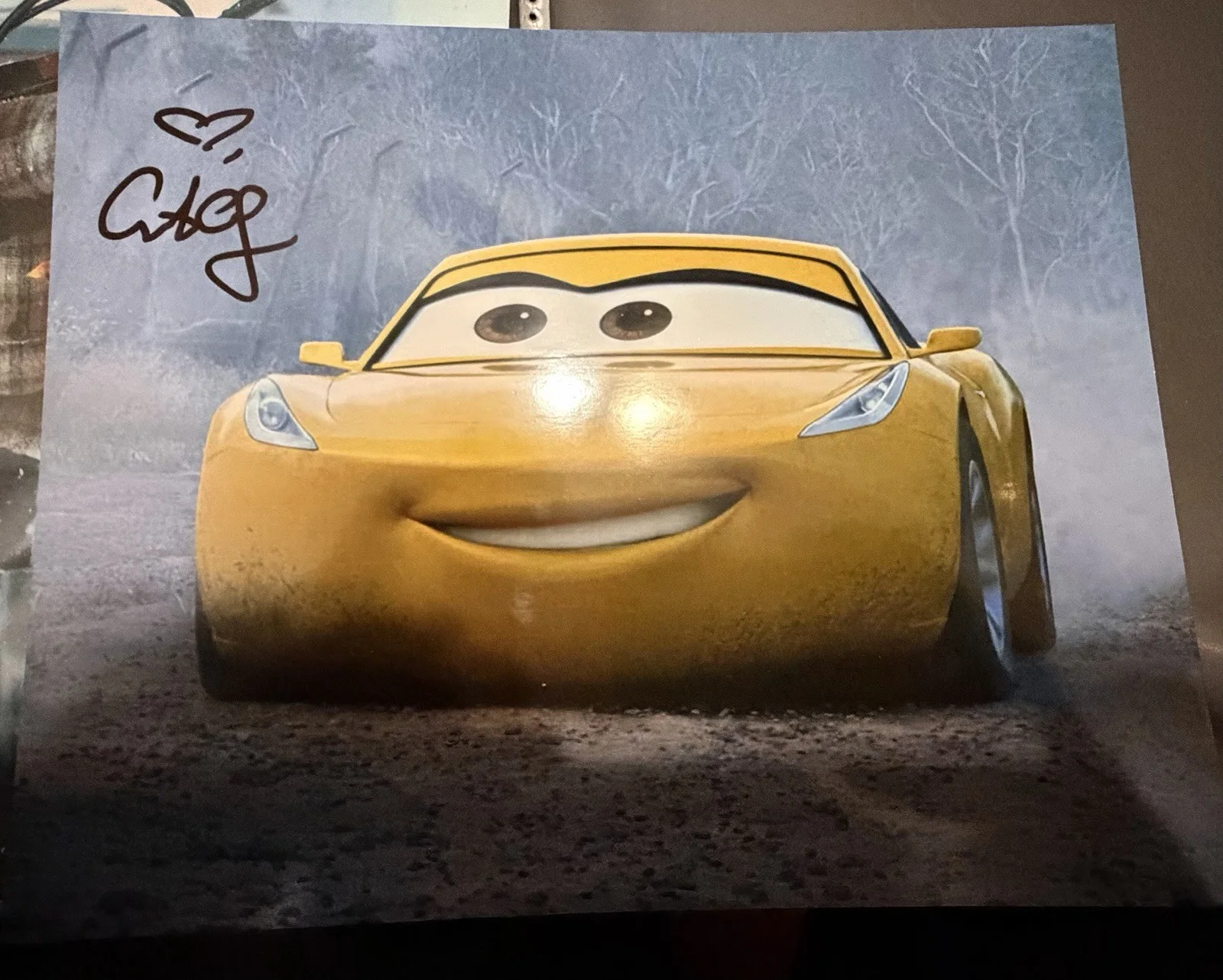 Cristela Alonzo — Signed Cristela Alonzo Disney Pixar Cars Autographed 8x10 Photo, изображение 2