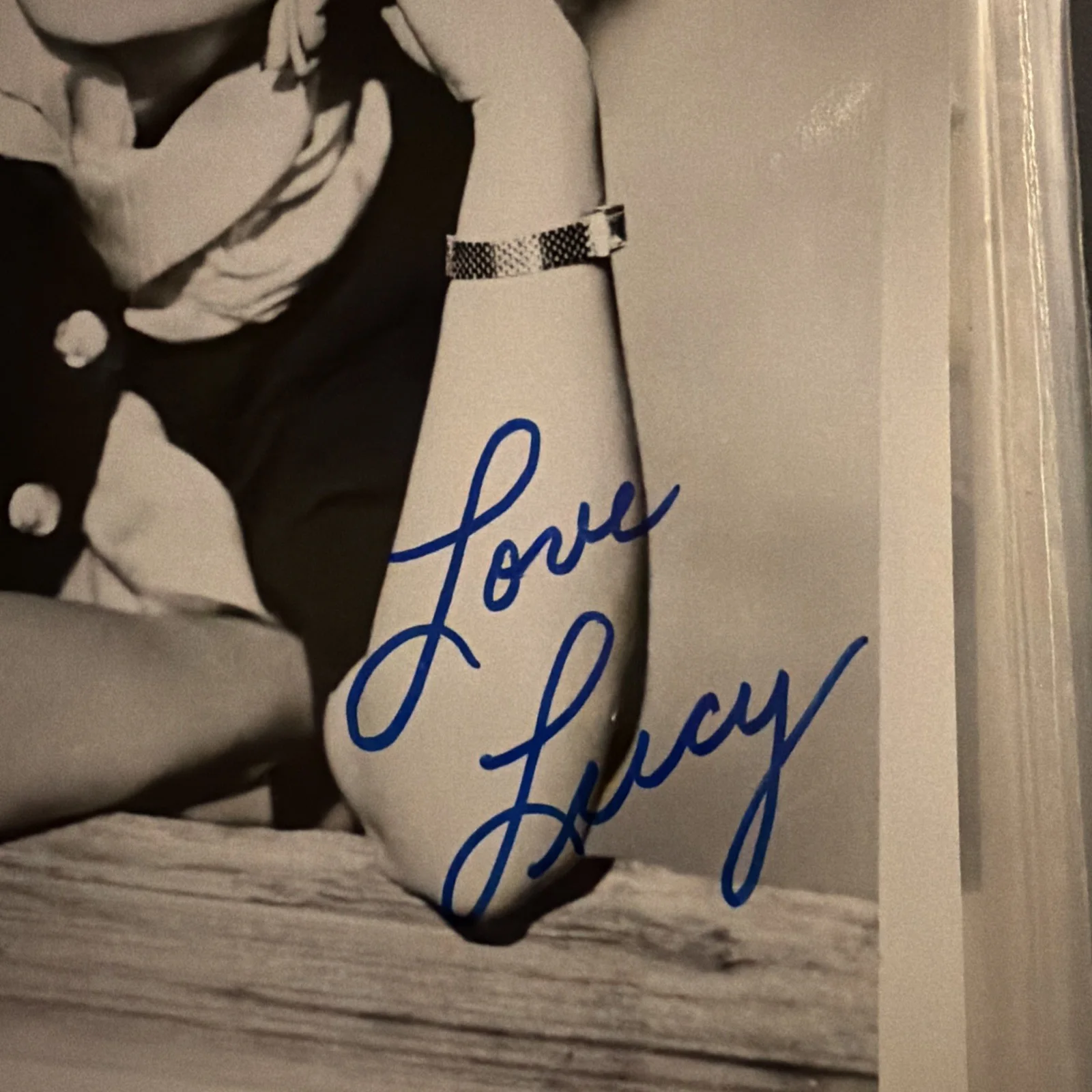 Lucille Ball Signed Photo Autograph “Love Lucy” Inscribed Vintage, изображение 2