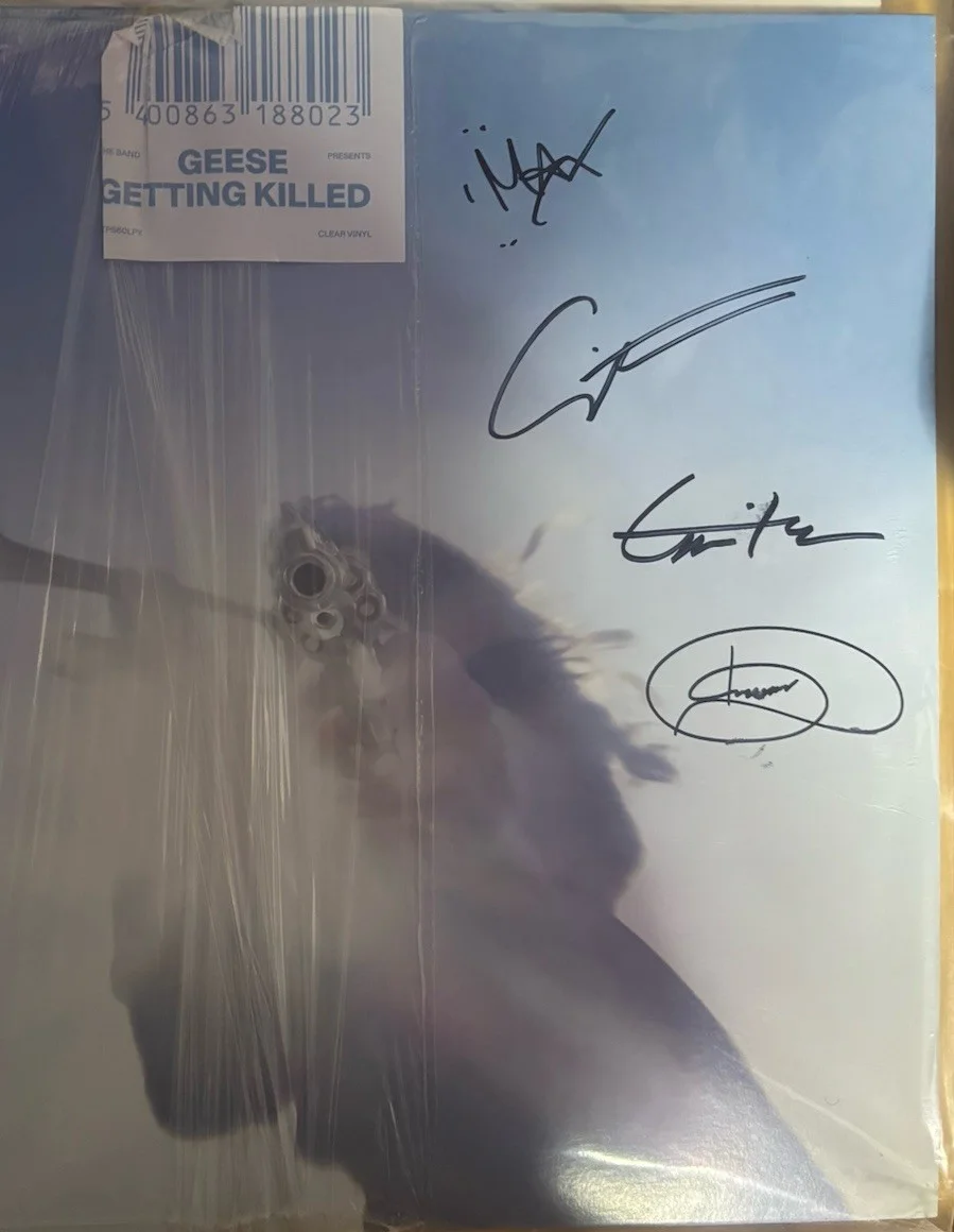 Getting Killed By Geese- Signed Vinyl LP By All Members | Autographed | Proof, image 5