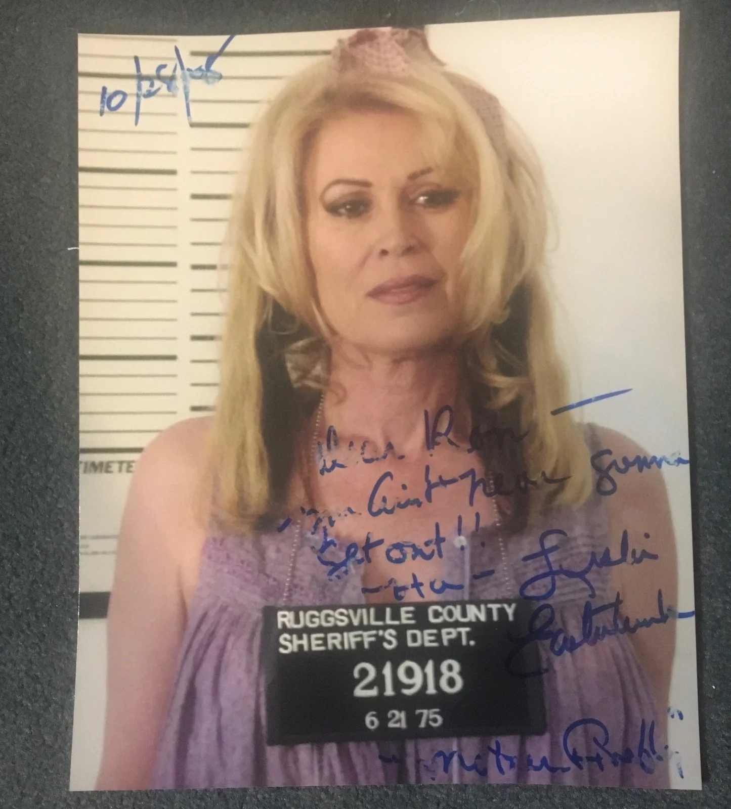 Leslie Easterbrook — ROB ZOMBIE The Devil's Rejects HORROR! LESLIE EASTERBROOK AUTOGRAPHED 8x10 PHOTO