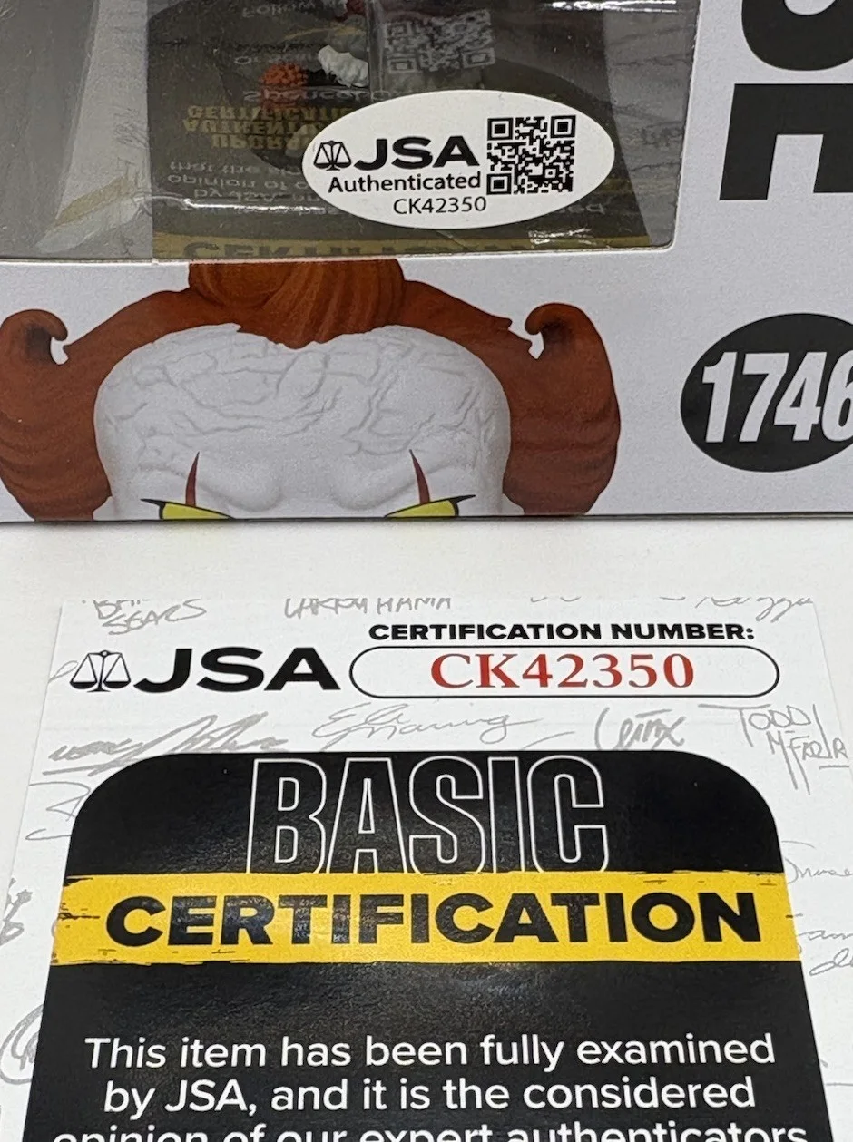 Andy Muschietti — Andy Muschietti Signed Autographed IT Welcome To Derry Funko POP! Figure JSA COA, изображение 4