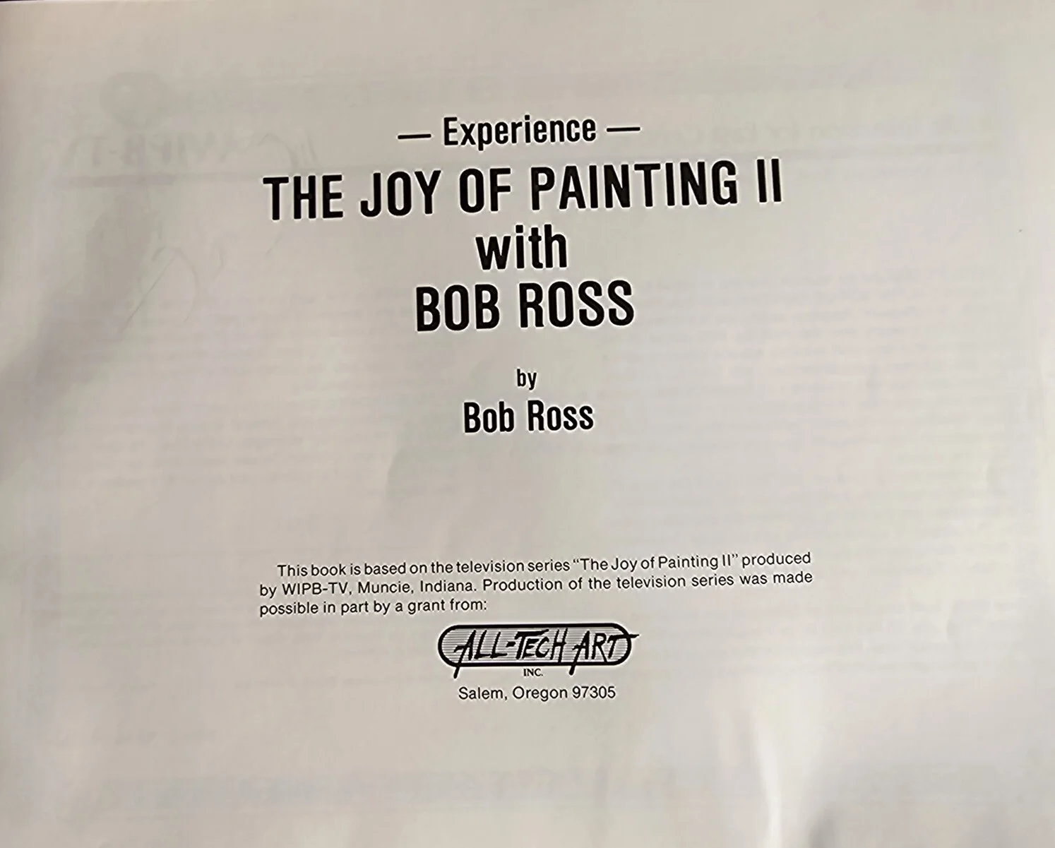 Bob Ross — Bob Ross Joy of Painting II 4th Prnt 1989 Signed w/Event Glossy Photograph, изображение 4
