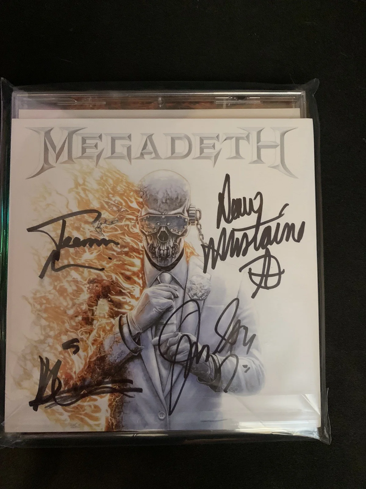 Megadeth Self Titled SIGNED CD 2026 AUTOGRAPHED New Talk Shop, изображение 5
