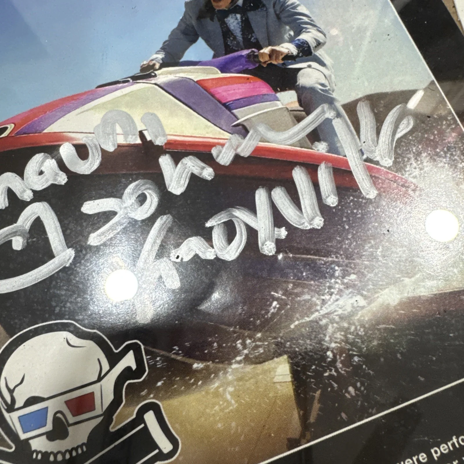 Johnny Knoxville — Johnny Knoxville signed DVD COVER Jackass photo auto Framed Rare, image 3