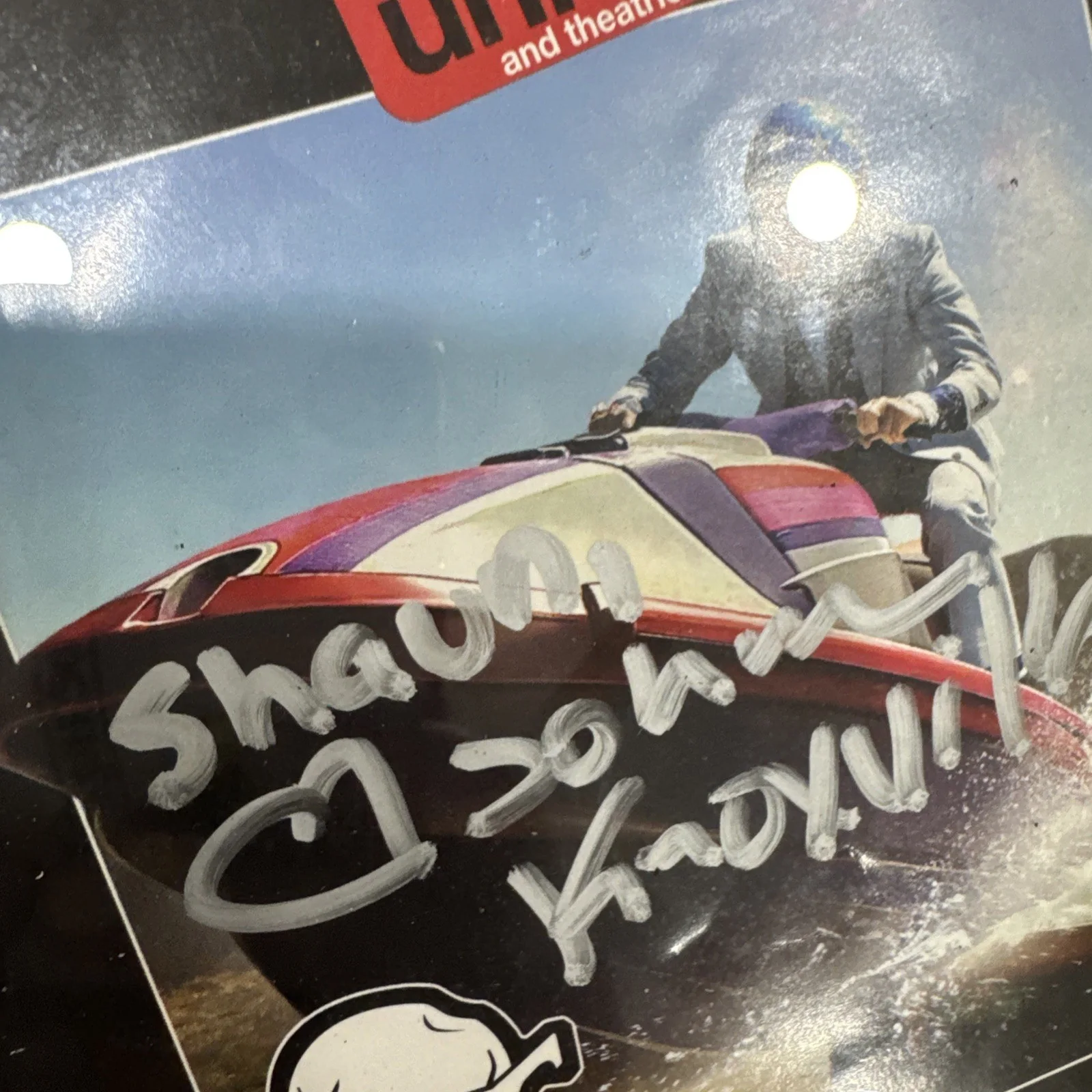 Johnny Knoxville — Johnny Knoxville signed DVD COVER Jackass photo auto Framed Rare, image 4