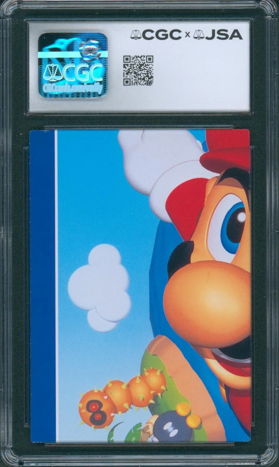 Charles Martinet — Charles Martinet Signed Amada Card Super Mario 64 Autograph CGC x JSA SLAB, image 2