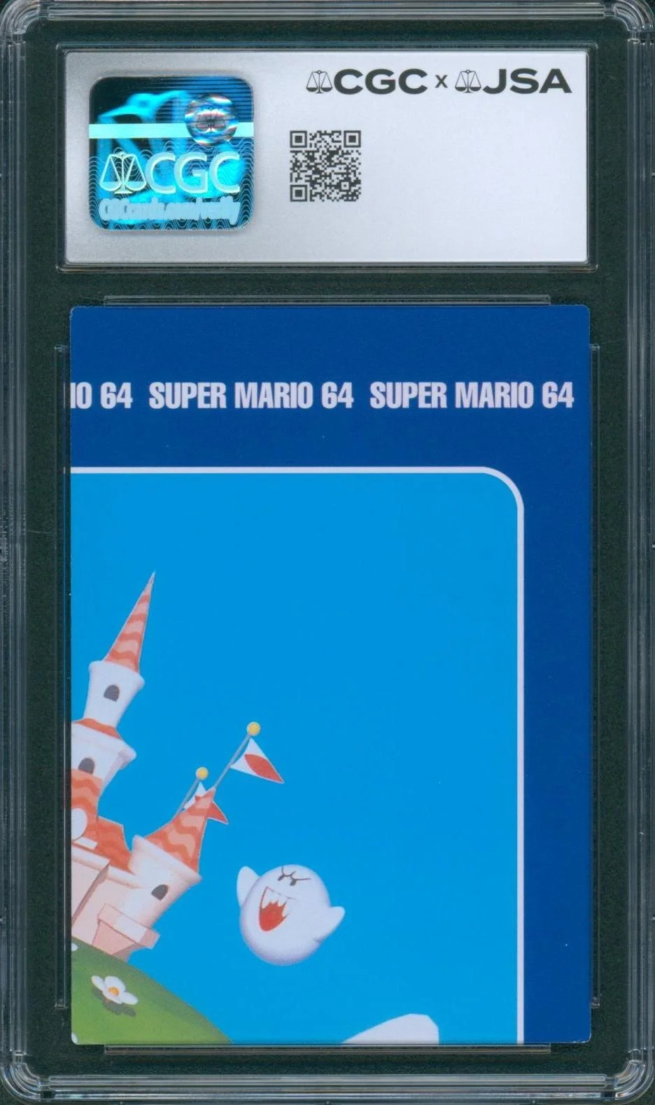 Charles Martinet — Charles Martinet Signed Amada Card Super Mario 64 Autograph CGC x JSA SLAB, image 2