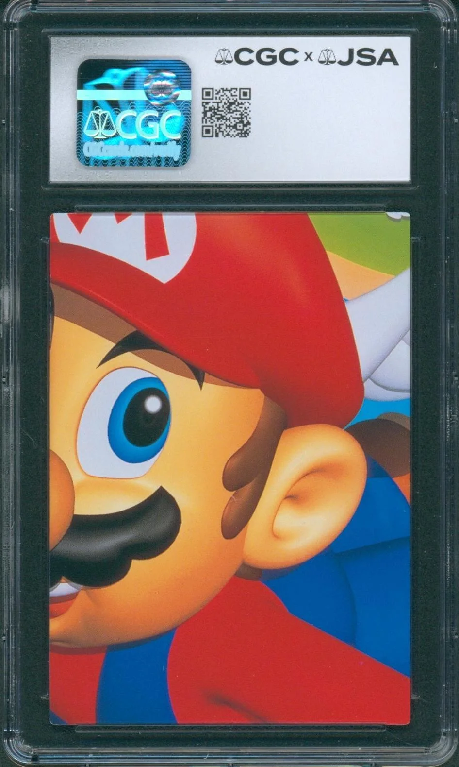 Charles Martinet — Charles Martinet Signed Amada Card Super Mario 64 Autograph CGC x JSA SLAB, image 2