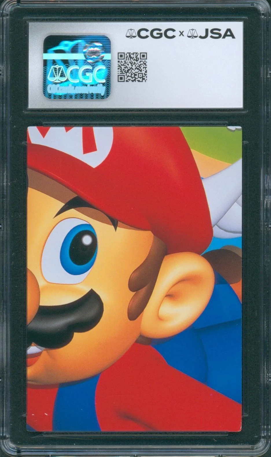 Charles Martinet — Charles Martinet Signed Amada Card Super Mario 64 Autograph CGC x JSA SLAB, image 2