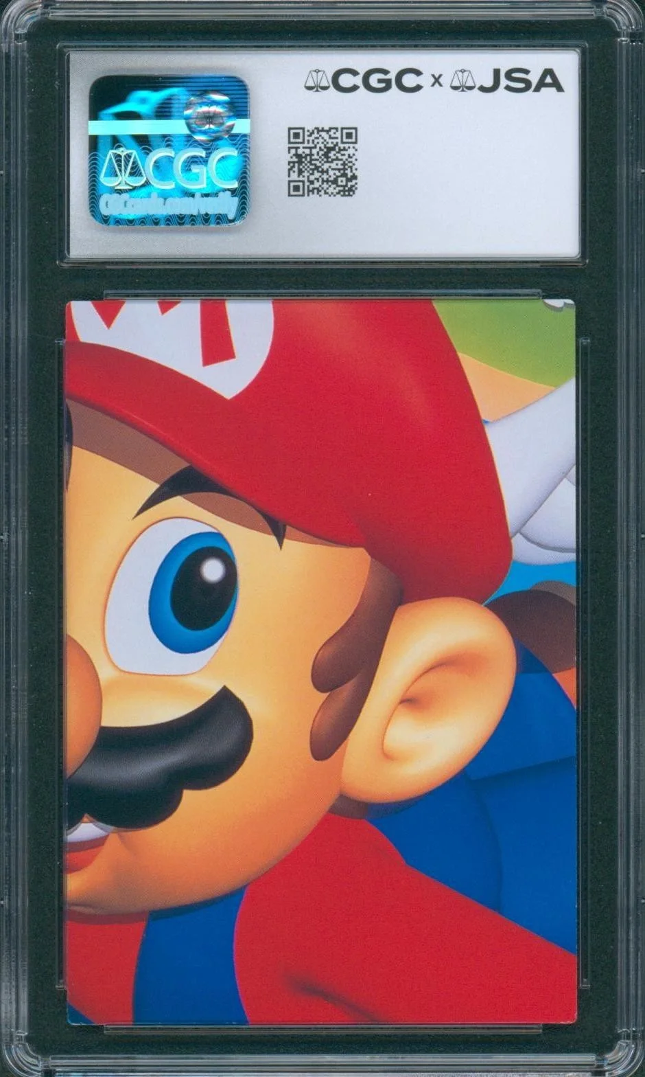 Charles Martinet — Charles Martinet Signed Amada Card Super Mario 64 Autograph CGC x JSA SLAB, image 2