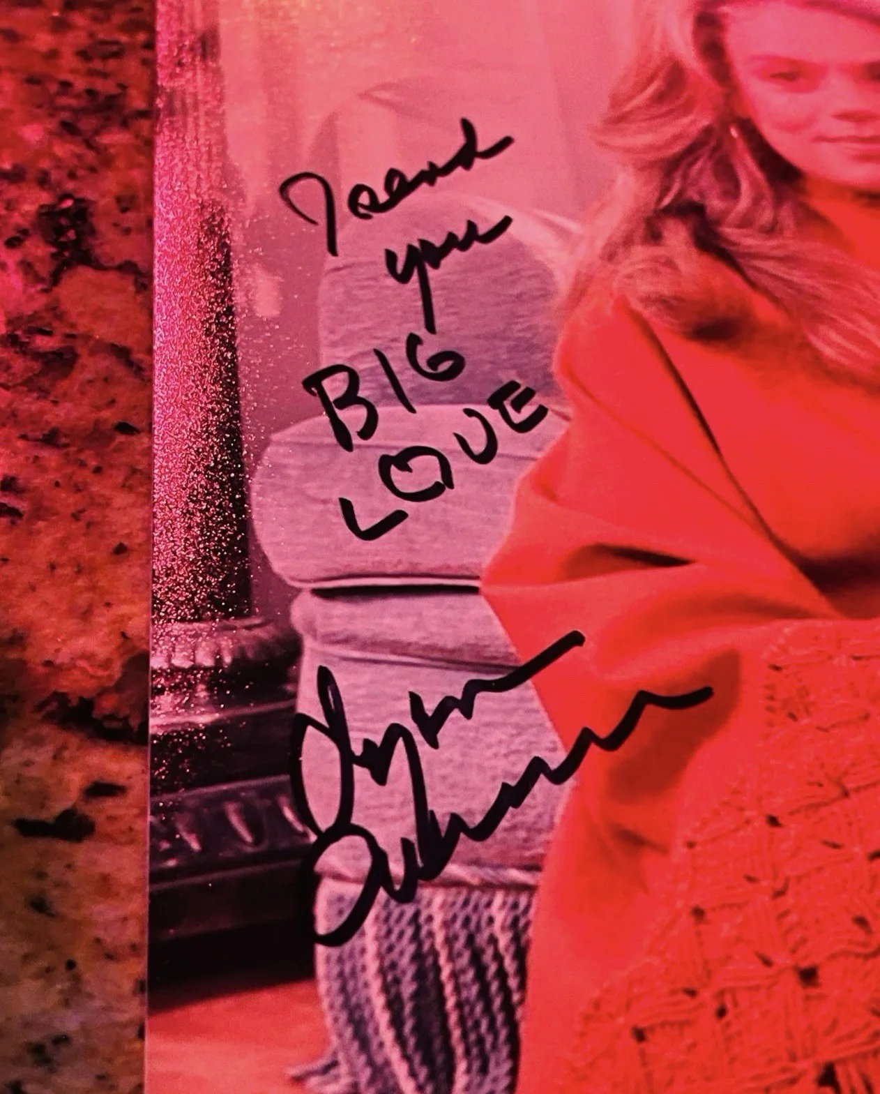 BAS COA DYAN CANNON SIGNED & INSCRIBED 8x10 PHOTO, image 3